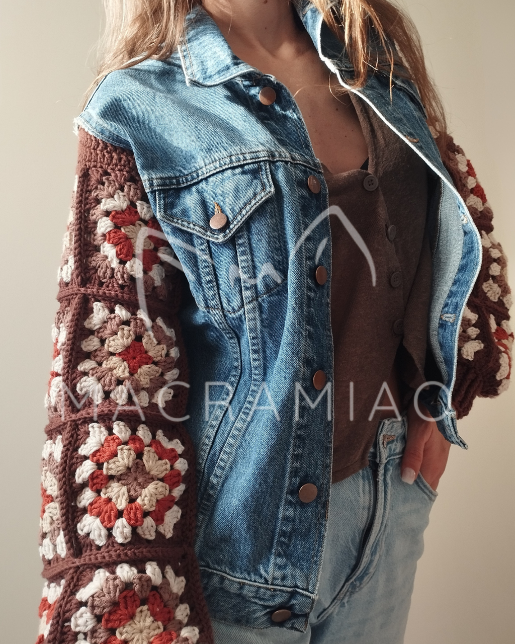 Giacca Denim Upcycled