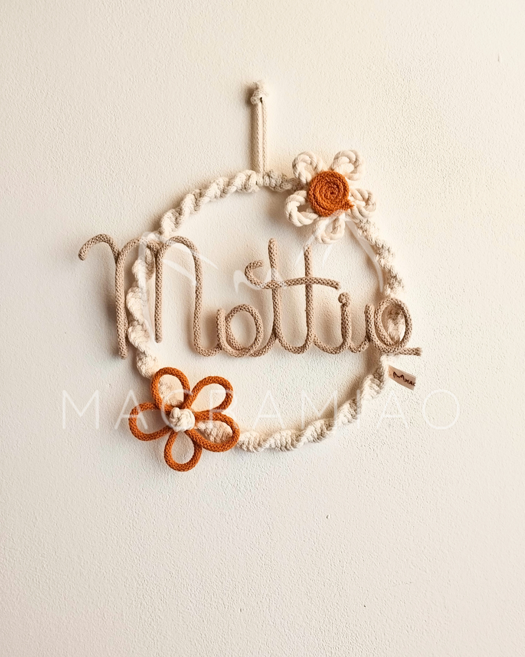 Fiocco Nascita "Flower Power"