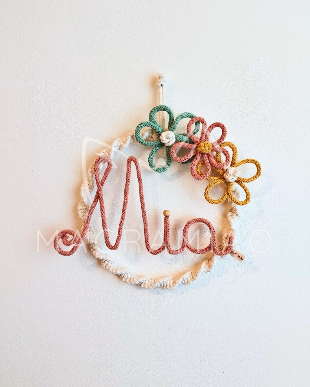 Fiocco Nascita "Flower Power"