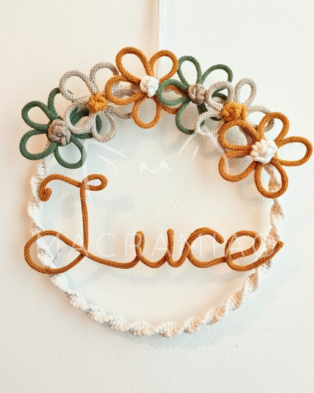 Fiocco Nascita "Flower Power"