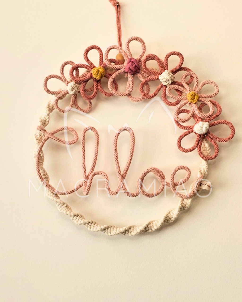 Fiocco Nascita "Flower Power"