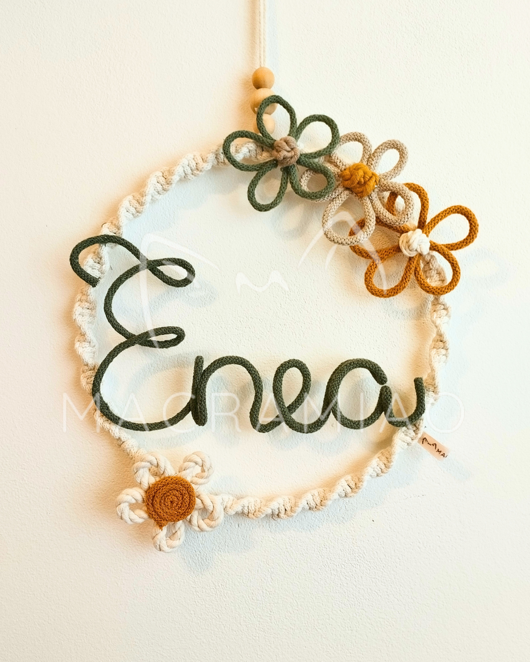 Fiocco Nascita "Flower Power"