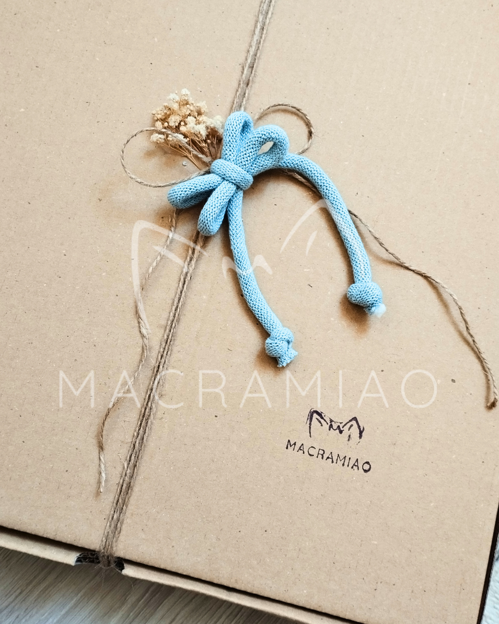 Fiocco Nascita "Fluffy Sky"