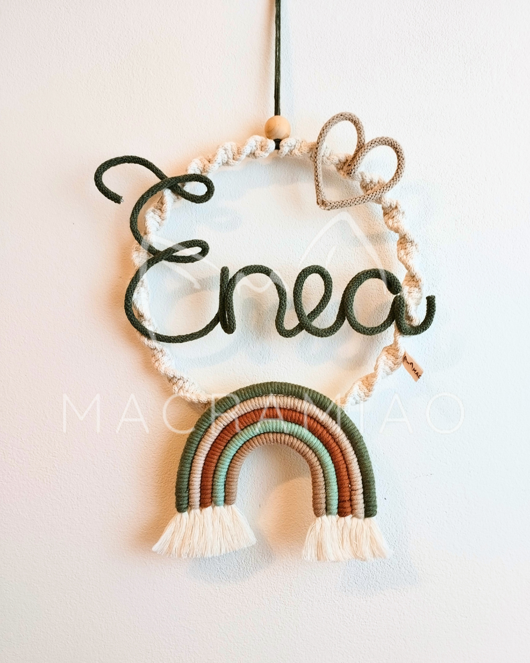 Fiocco Nascita "Rainbow Love"