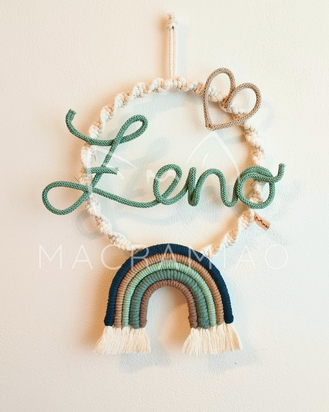 Fiocco Nascita "Rainbow Love"