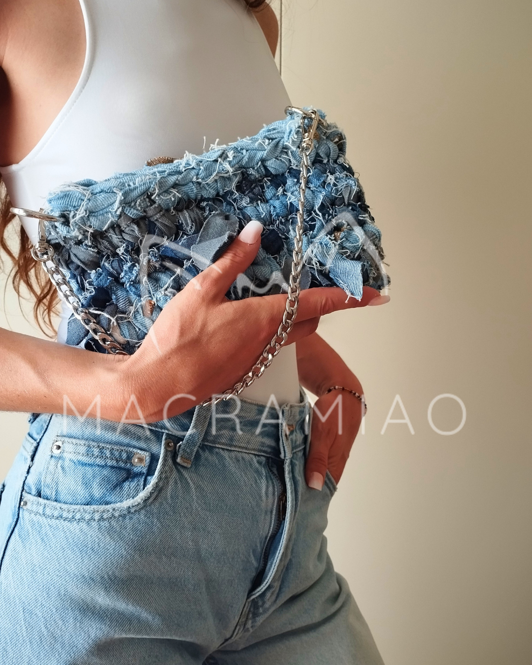 Ginny Denim Pochette